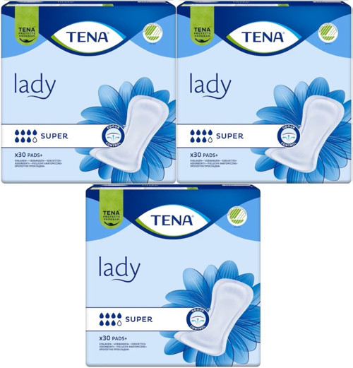 Lady Süper Kadın Mesane Pedi 90 Adet