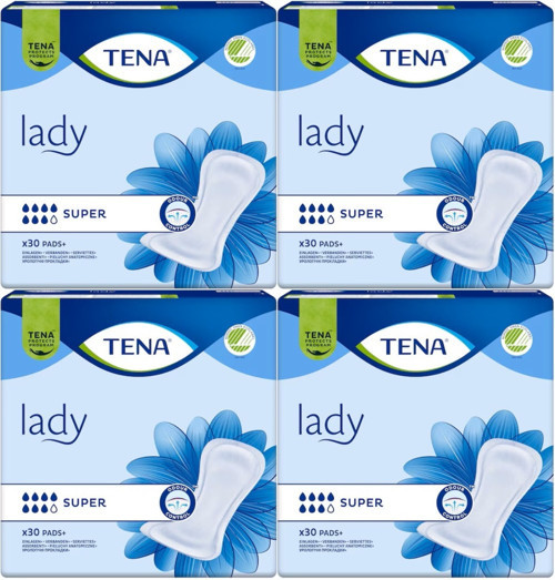 Lady Süper Kadın Mesane Pedi 120 Adet