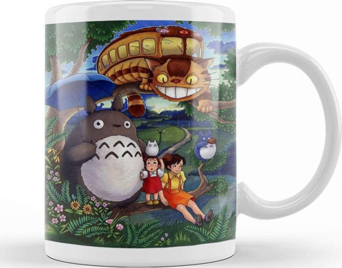 Totoro Hayao Miyazaki Kupa Bardak Porselen