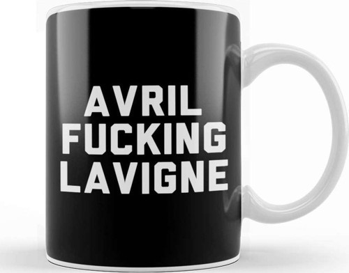 Avril Fucking Lavigne Kupa Bardak Porselen