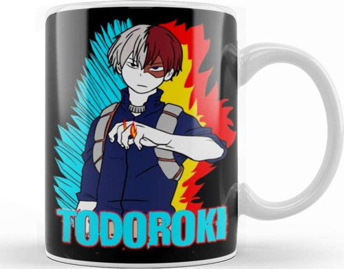 Shoto Todoroki 05 Kupa Bardak Porselen