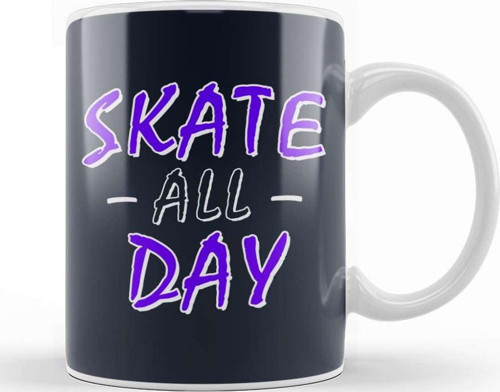 Skate All Day All Day Kupa Bardak Porselen