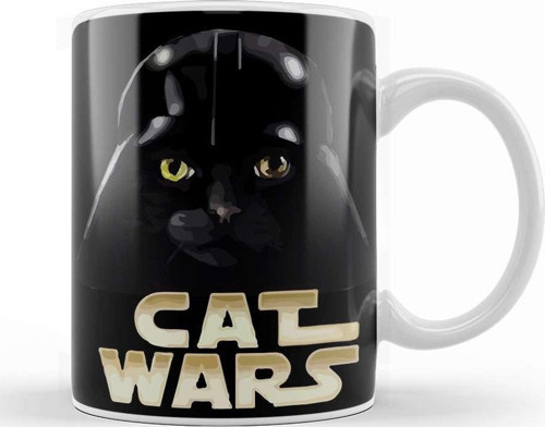 Star Cat Wars 010 Kupa Bardak Porselen