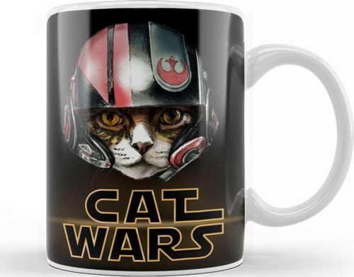 Star Cat Wars 019 Kupa Bardak Porselen