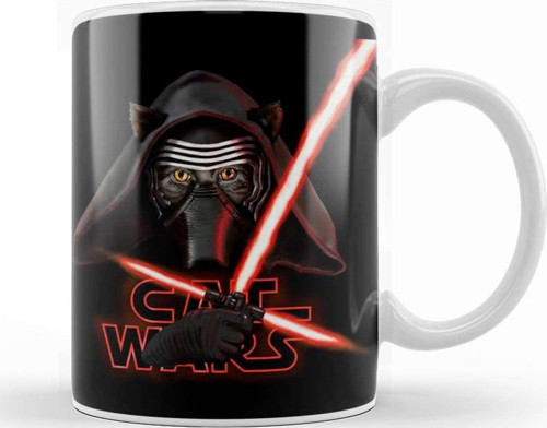 Star Cat Wars 022 Kupa Bardak Porselen