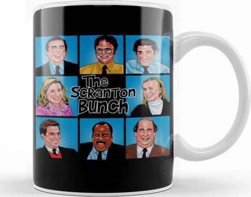 The Scranton Bunch 01 Kupa Bardak Porselen