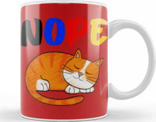 Funny Cat Lover Gifts Kupa Bardak Porselen