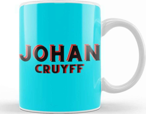 Johan Cruyff Art Gift Kupa Bardak Porselen