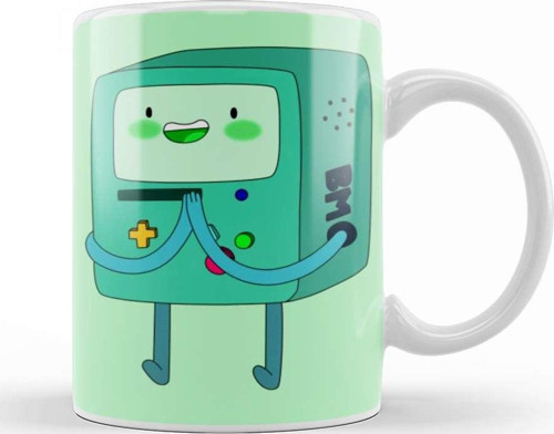 Adventure Time Bmo 07 Kupa Bardak Porselen