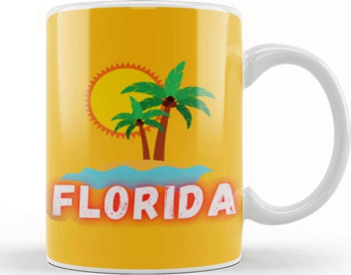Florida Love Gift Kupa Bardak Porselen