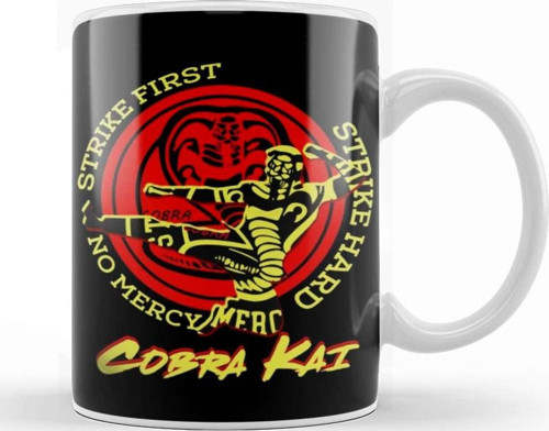 Cobra Kai Cobra Fight Kupa Bardak Porselen