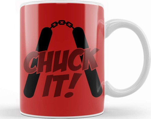 Nunchucks Chuck It V2 Kupa Bardak Porselen