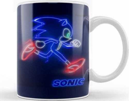 Sonic The Hegdehog 01 Kupa Bardak Porselen