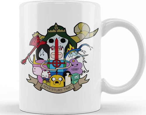 Adventure Time 02 Kupa Bardak Porselen