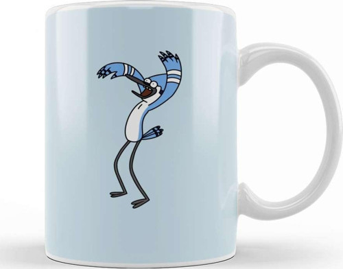 Regular Show Mordecai Kupa Bardak Porselen