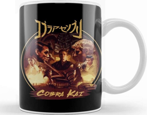 Cobra Kai New Era Kupa Bardak Porselen