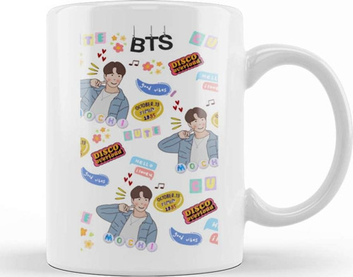 Cute Bts Jimin 01 Kupa Bardak Porselen