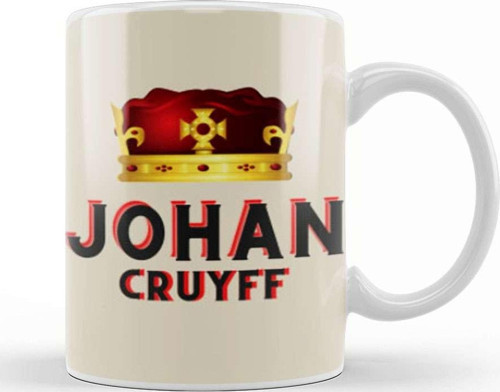 Johan Cruyff Art Gift Kupa Bardak Porselen