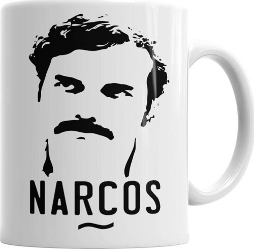 Narcos Pablo Escobar Kupa Bardak Porselen
