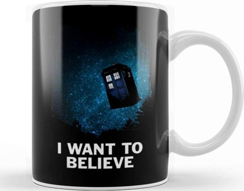I Want To Believe Kupa Bardak Porselen