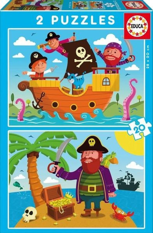 17149 Pirates 2x20 Parça Puzzle