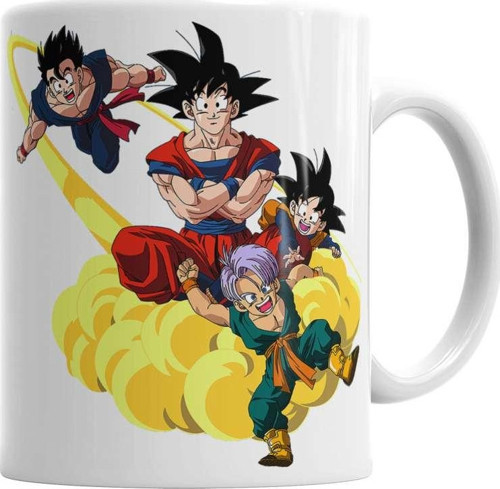Son Goku Dragon Ball Kupa Bardak Porselen
