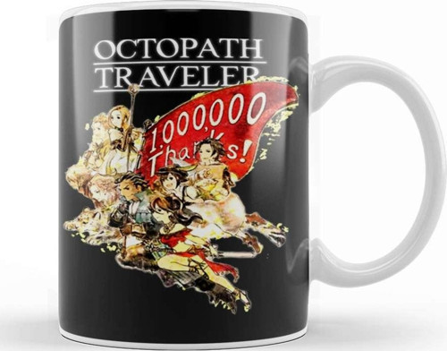 Octopath Traveler Kupa Bardak Porselen