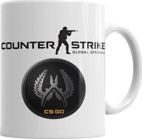 Counter Strike Cs Go Kupa Bardak Porselen