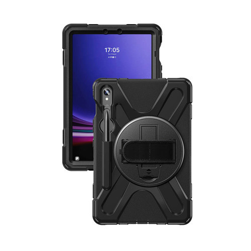 Galaxy Tab S10 Lite MKST Defender Tablet Silikon - Siyah