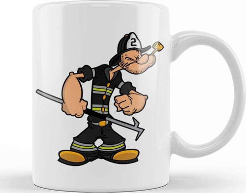 Popeye Temel Reis Kupa Bardak Porselen