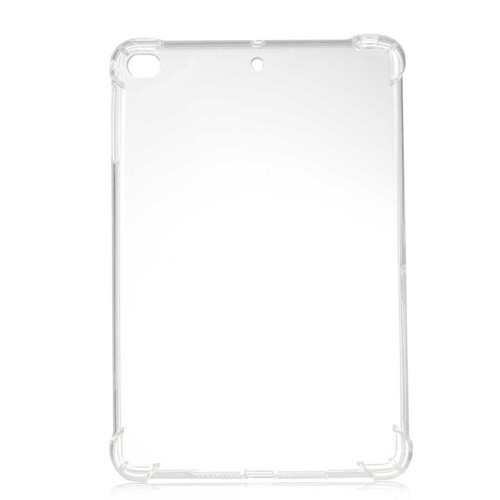 iPad Mini 5. Nesil - Uyumlu Uyumlu MKST Tablet Nitro Anti Shock Silikon Kapak-Renksiz