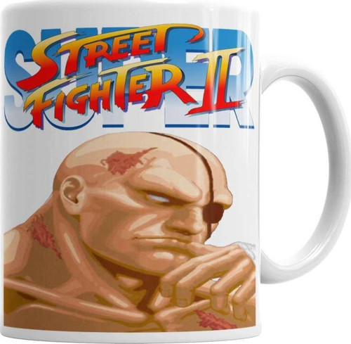 Street Fighter 2 Ryu Kupa Bardak Porselen