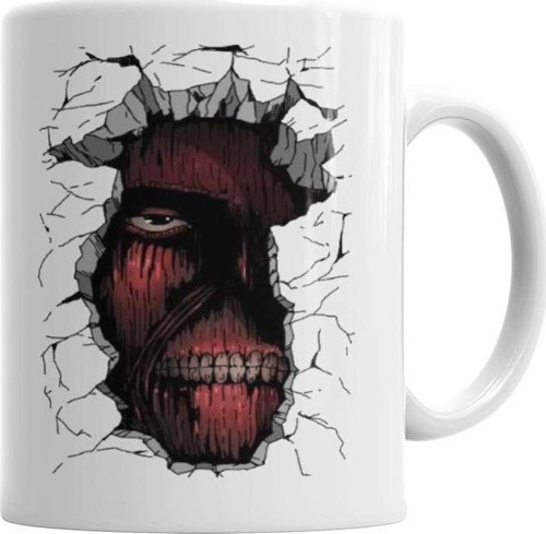Titan Atack On Titan Kupa Bardak Porselen
