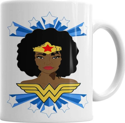Wonder Woman Georgia Kupa Bardak Porselen