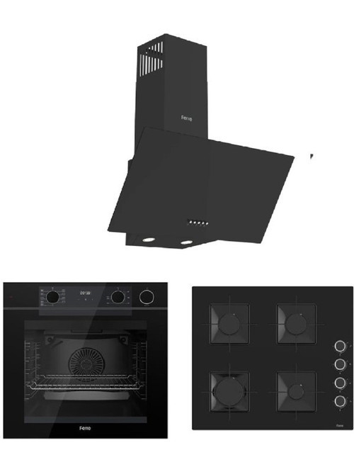 Fryart-Steam Serisi (QEP64CS SS205 D086) Ankastre Set