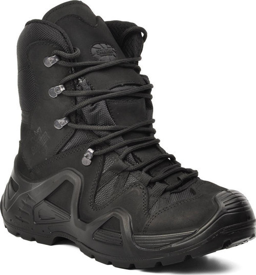 -P 1490 Siyah Nubuk Su Geçirmez Outdoor Uzun Bot