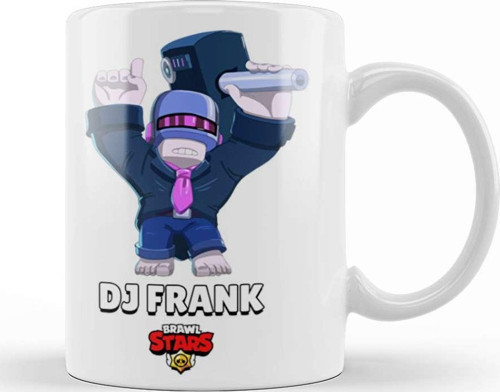 Brawl Stars Dj Frank Kupa Bardak Porselen