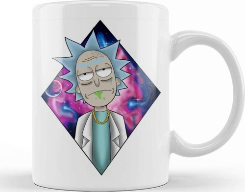 Rick And Morty 02 Kupa Bardak Porselen
