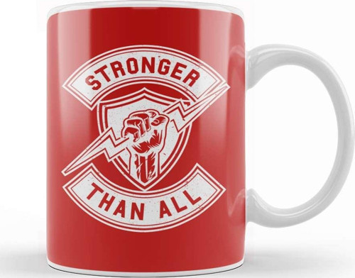 Stronger Than All Kupa Bardak Porselen