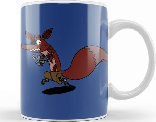 Foxy No Swiping Geek Kupa Bardak Porselen