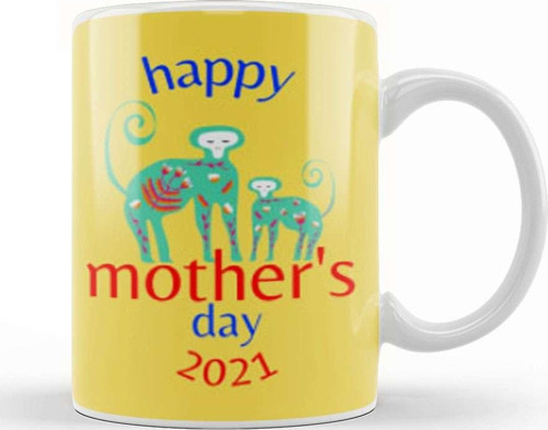 Mothers Day 2021 Cute Mom Kupa Bardak Porselen