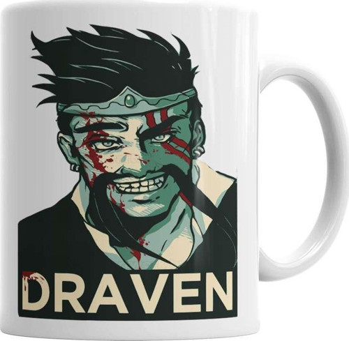 League Of Legends Draven Kupa Bardak Porselen