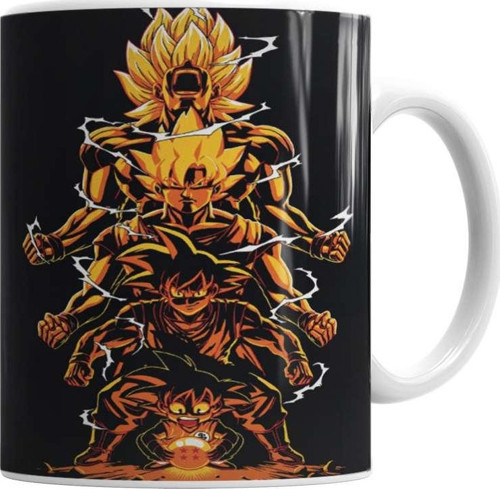 A Melhor Estampa Do Goku Kupa Bardak Porselen