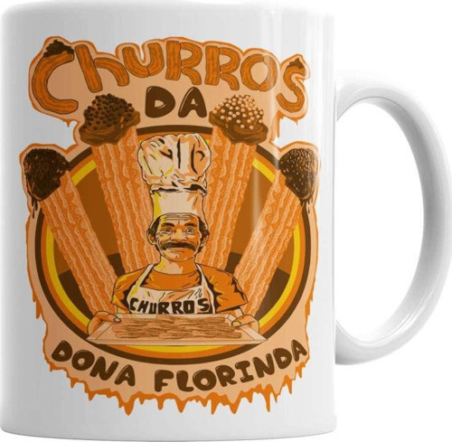 Churros Da Dona Florinda Kupa Bardak Porselen