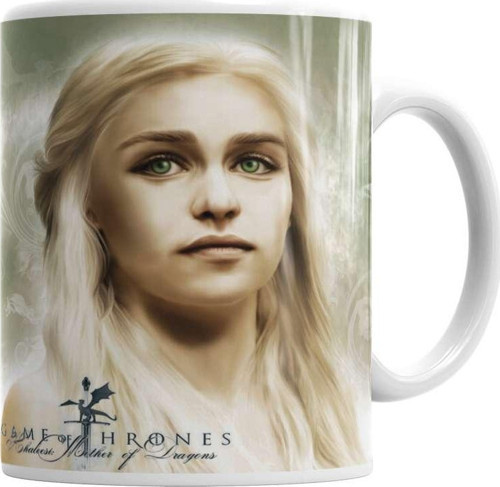 Game Of Thrones Khaleesi Kupa Bardak Porselen