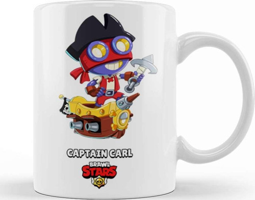 Brawl Stars Captaın Carl Kupa Bardak Porselen