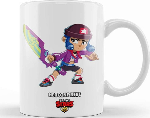 Brawl Stars Heroıne Bıbı Kupa Bardak Porselen