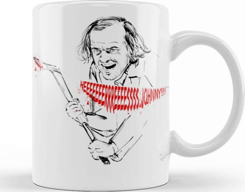 The Shining Here'S Johny Kupa Bardak Porselen