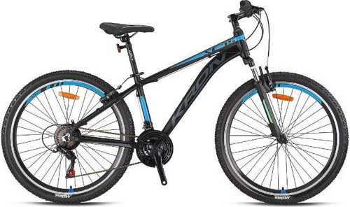 XC 75 27.5" Jant 19' Kadro V-Fren 21 Vites Dağ Bisikleti Siyah Mavi Füme