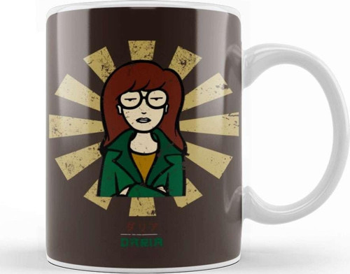 Daria Retro Japanese Kupa Bardak Porselen